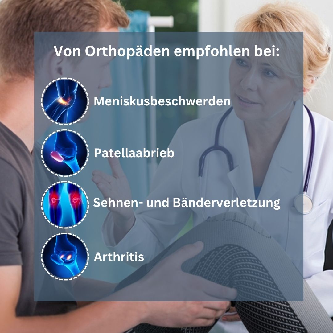 ActiveKnee - Innovative Kniebandage für wohltuende Erholung