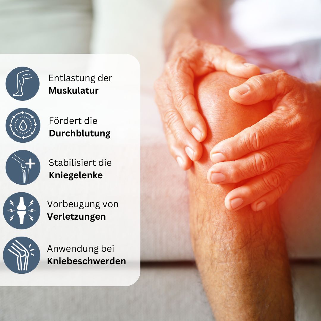 ActiveKnee - Innovative Kniebandage für wohltuende Erholung