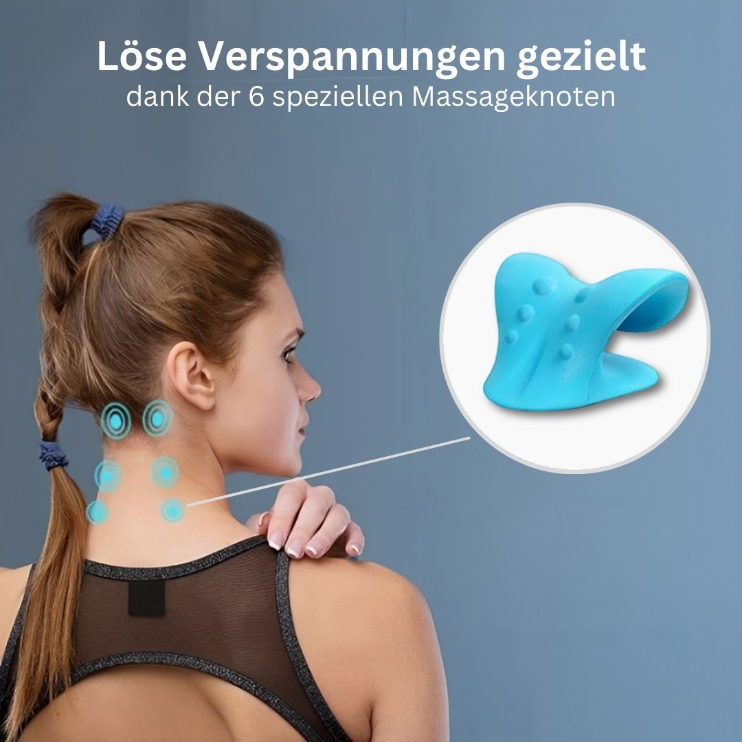 CalmyNeck - Medizinischer Nackenstrecker löst gezielt Verspannungen