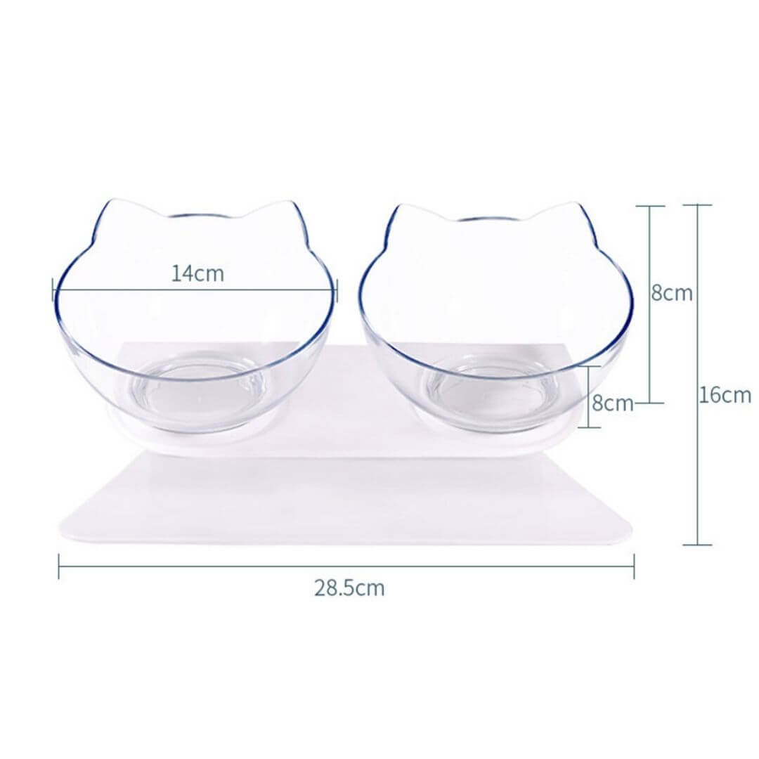BackCup - Ergonomischer Katzennapf für eine gesunde Körperhaltung
