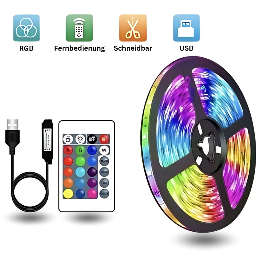 LED-Stripes - LED-Lichtstreifen für intensives Gaming und starke Streams