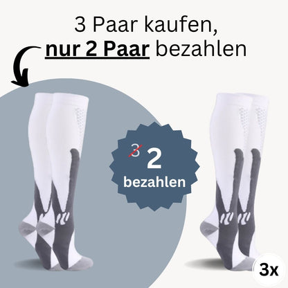 FitAnkle - Bewährte 3-Stufen-Kompression gegen müde Beine