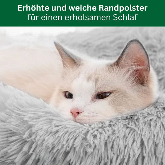 Lenoya - Beruhigendes Katzenbett für einen gesunden Schlaf