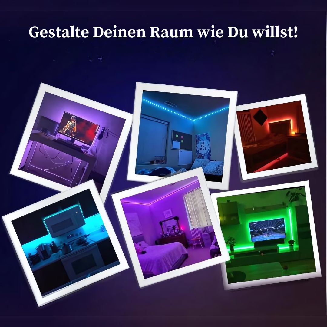 LED-Stripes - LED-Lichtstreifen für intensives Gaming und starke Streams