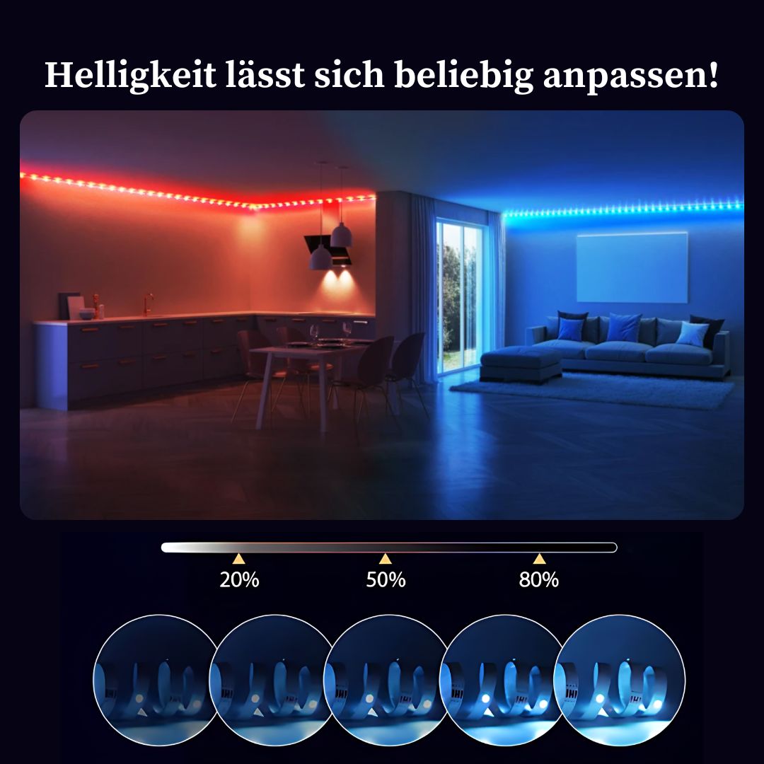 LED-Stripes - LED-Lichtstreifen für intensives Gaming und starke Streams