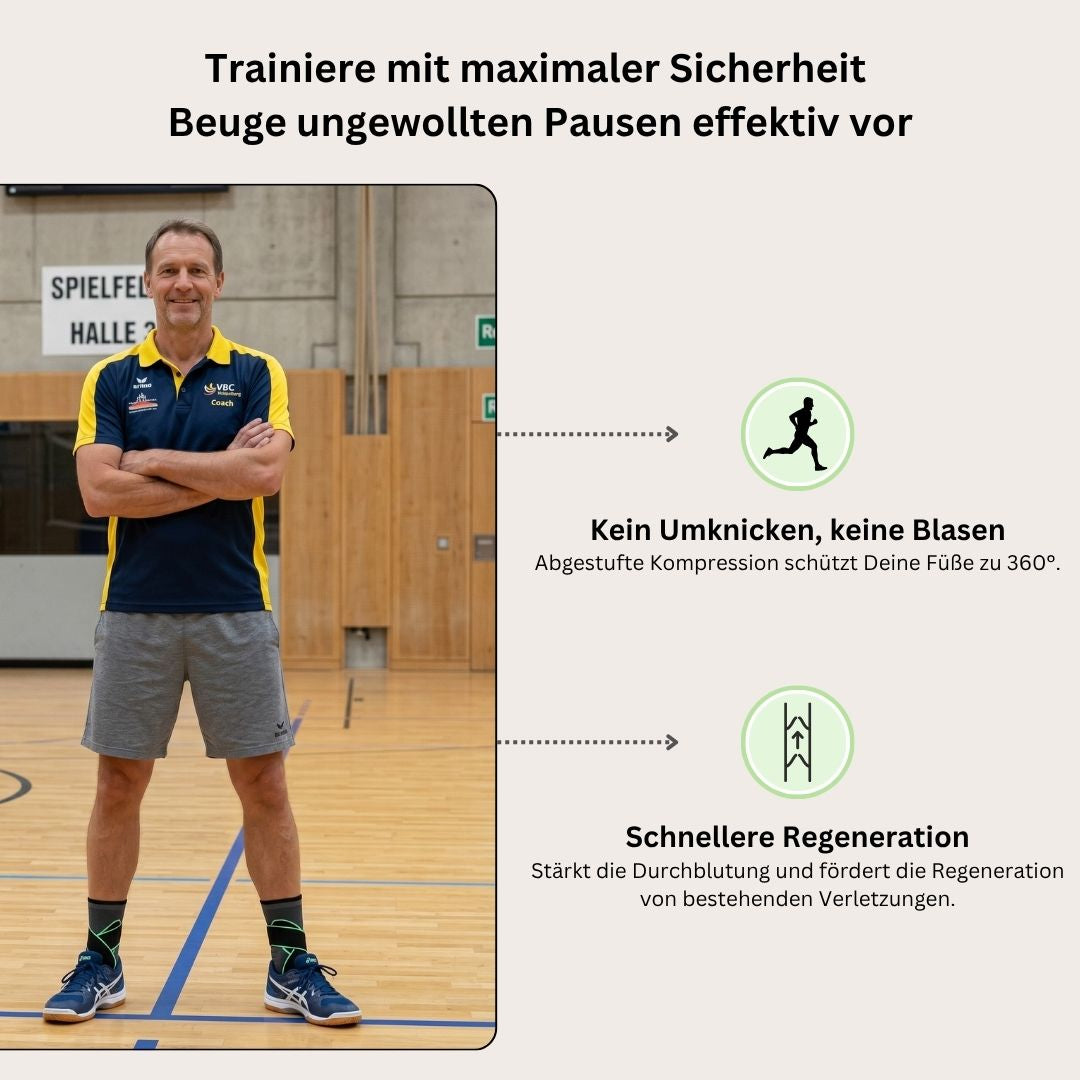 StepGuard - Kein Umknicken, keine Blasen, perfekter Halt