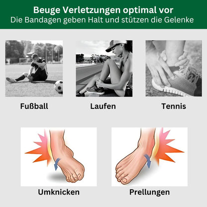 SportSocks - Premium Fußbandagen für mehr Stabilität und Schutz