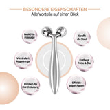 Aurola - Wohltuender 3D-Massageroller festigt die Haut und entspannt