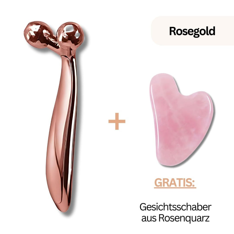 Aurola - Wohltuender 3D-Massageroller festigt die Haut und entspannt